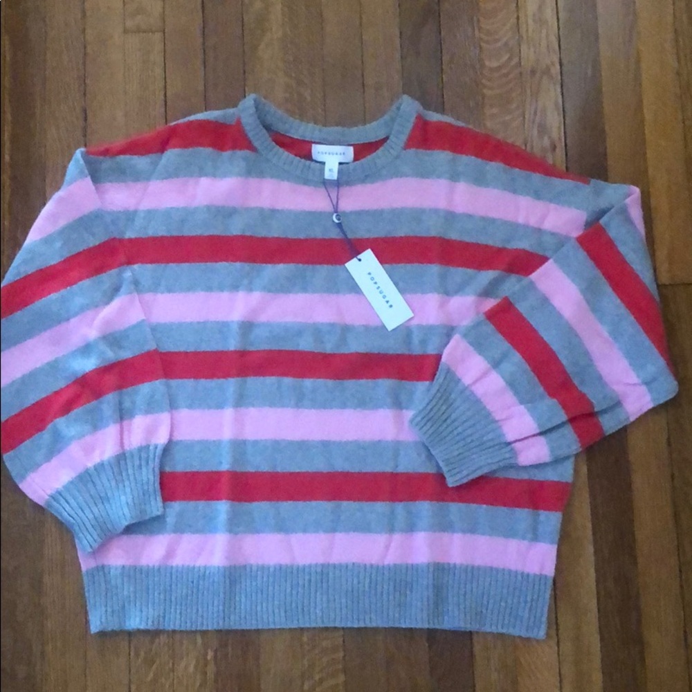 NEW Pop Sugar cotton blend sweater